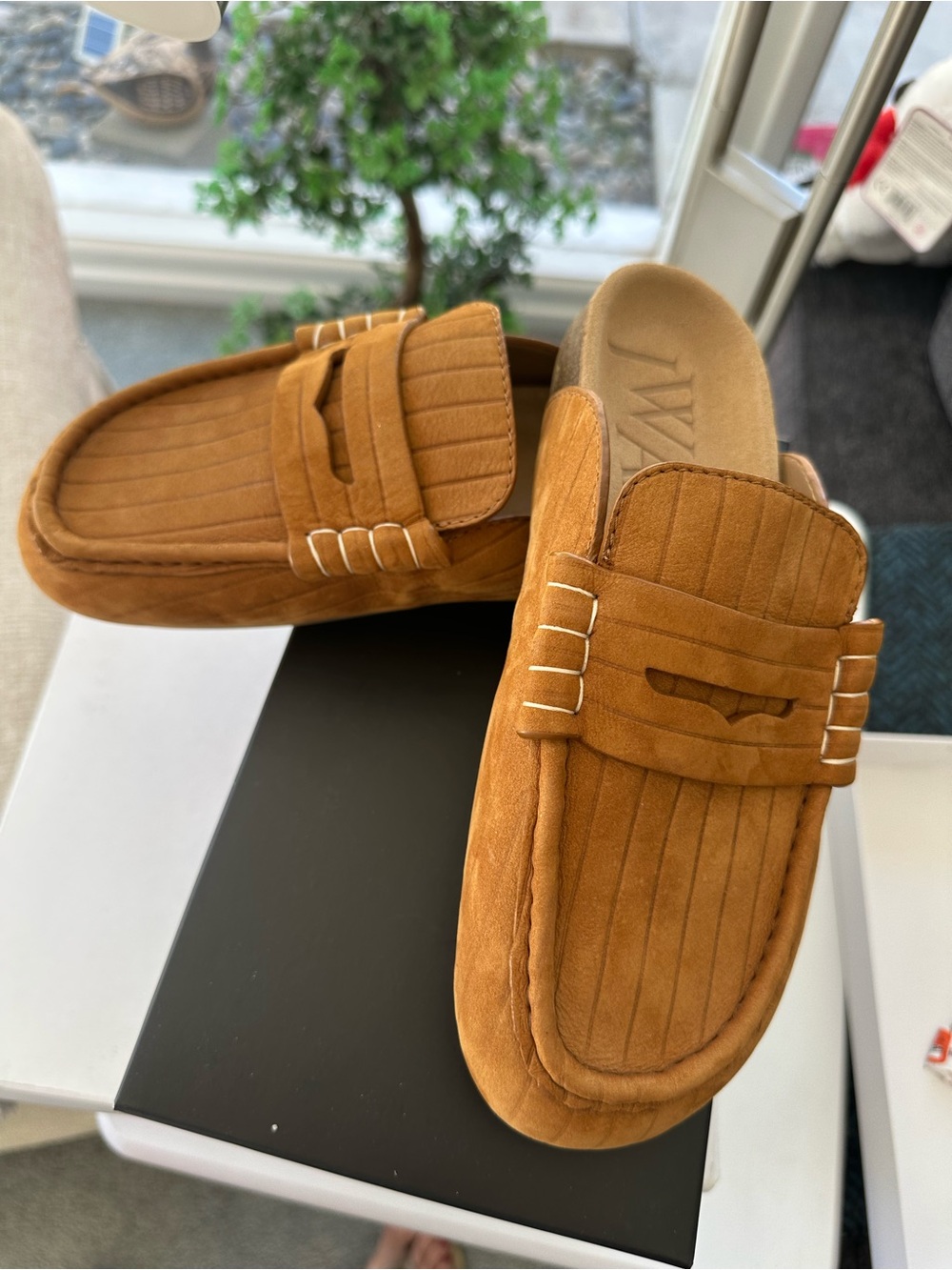 JW Anderson stitch suede mule sandals women EU 37 NEW